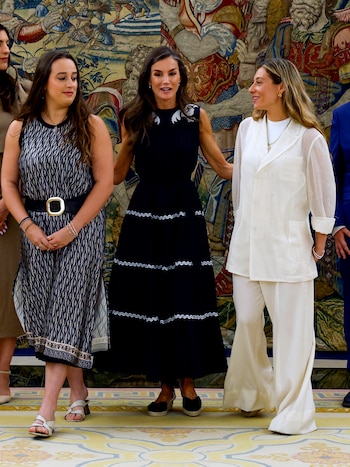 La doble cita de audiencias de la reina Letizia (EFE)