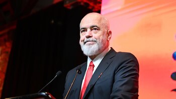 El primer ministro de Albania