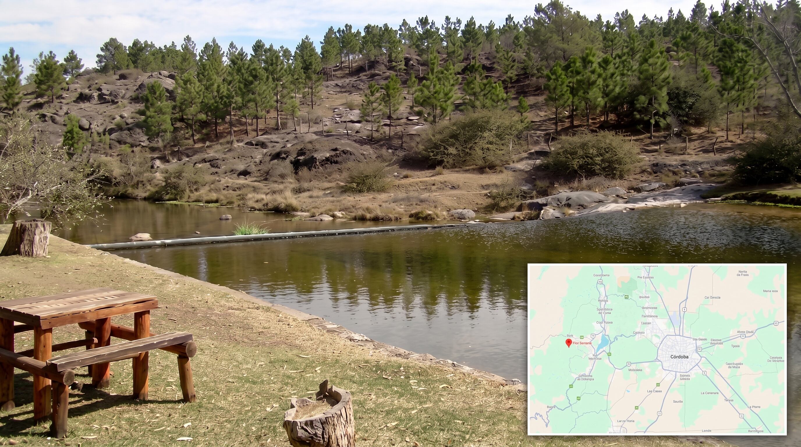 El paraje serrano se ubica a unos 60 kilómetros de Córdoba Capital, en el Valle de Punilla (Municipalidad de Tanti)