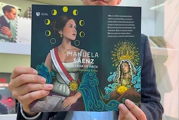Literatura - Eduardo González Viaña - Manuela Sáenz - libro - Perú - 6 de agosto