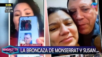 Monserrat Seminario rompe su silencio y responsabiliza a Susan Villanueva del fin de su relación con Melcochita. Captura: Magaly TV La Firme.