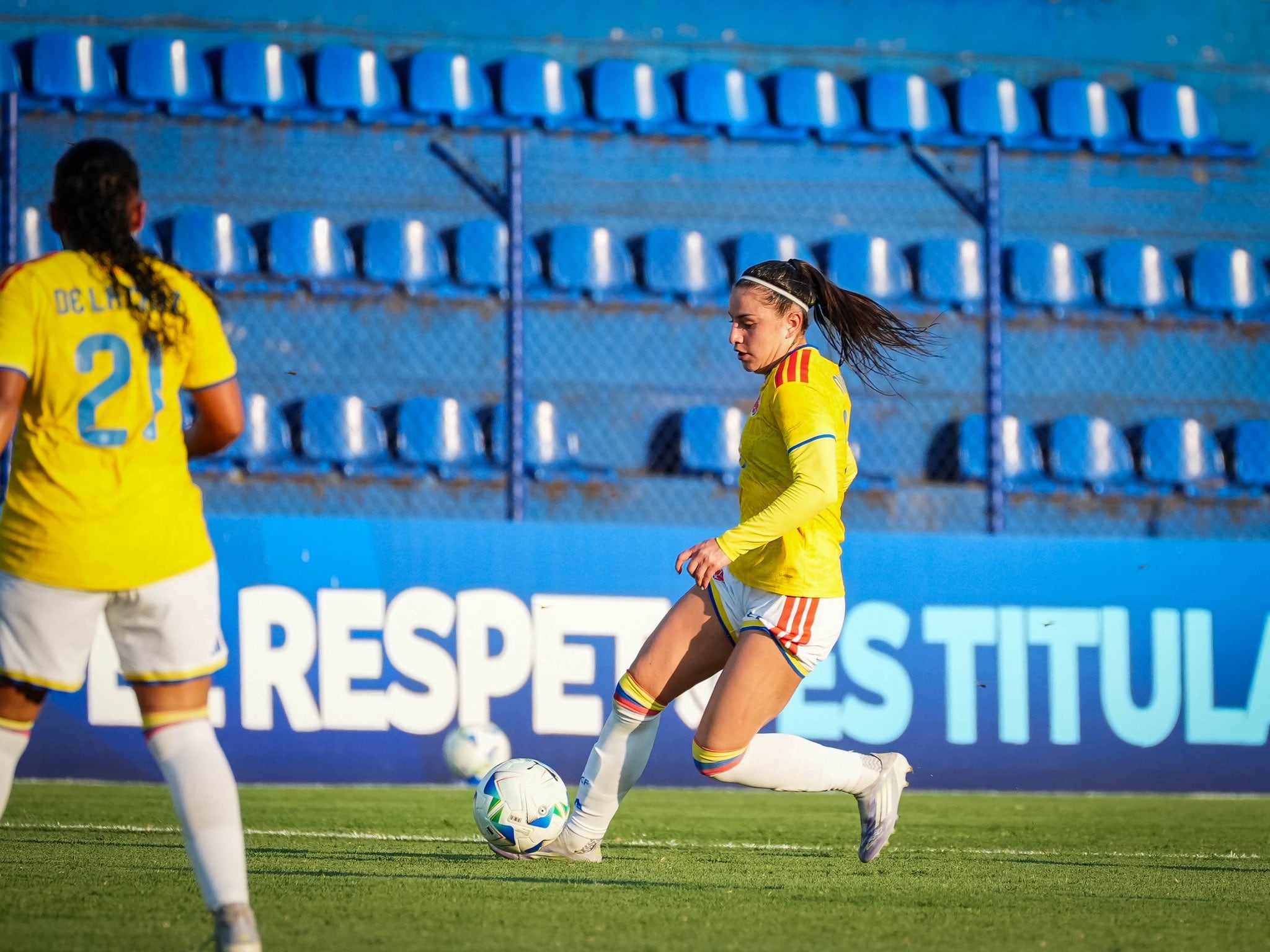 La Selección Colombia femenina sub-20 viene de jugar en la fase de grupos frente a Paraguay, en la última jornada - crédito Conmebol