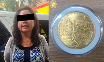 La mujer de 52 años fue detenida en la colonia Hipódromo Condesa, CDMX. Presuntamente, ella se presentó como representante legal del vendedor, quien huyó del lugar. (Crédito: SSC)