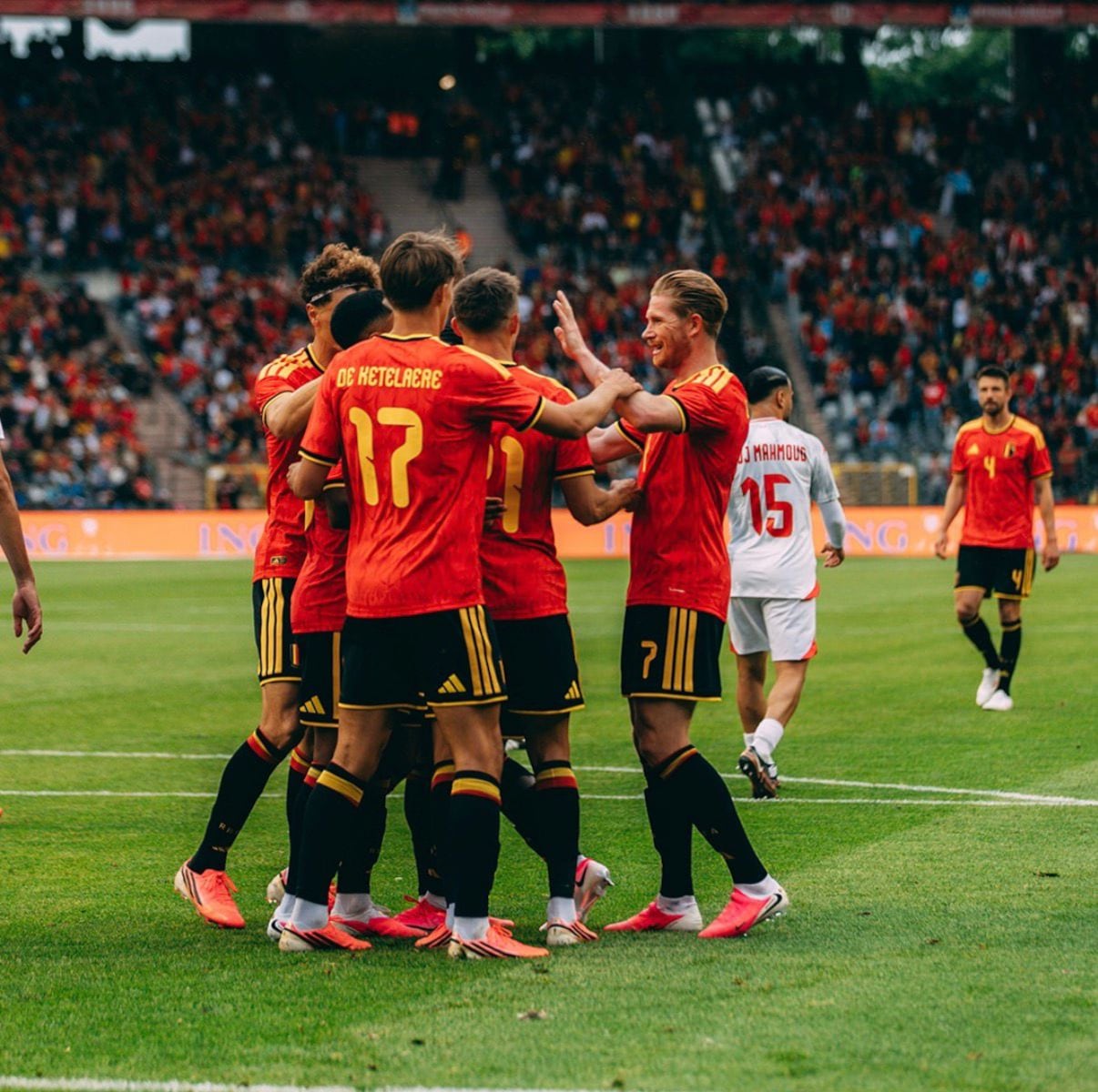 Túnez cayó goleado ante Bélgica previo al Mundial 2026.
