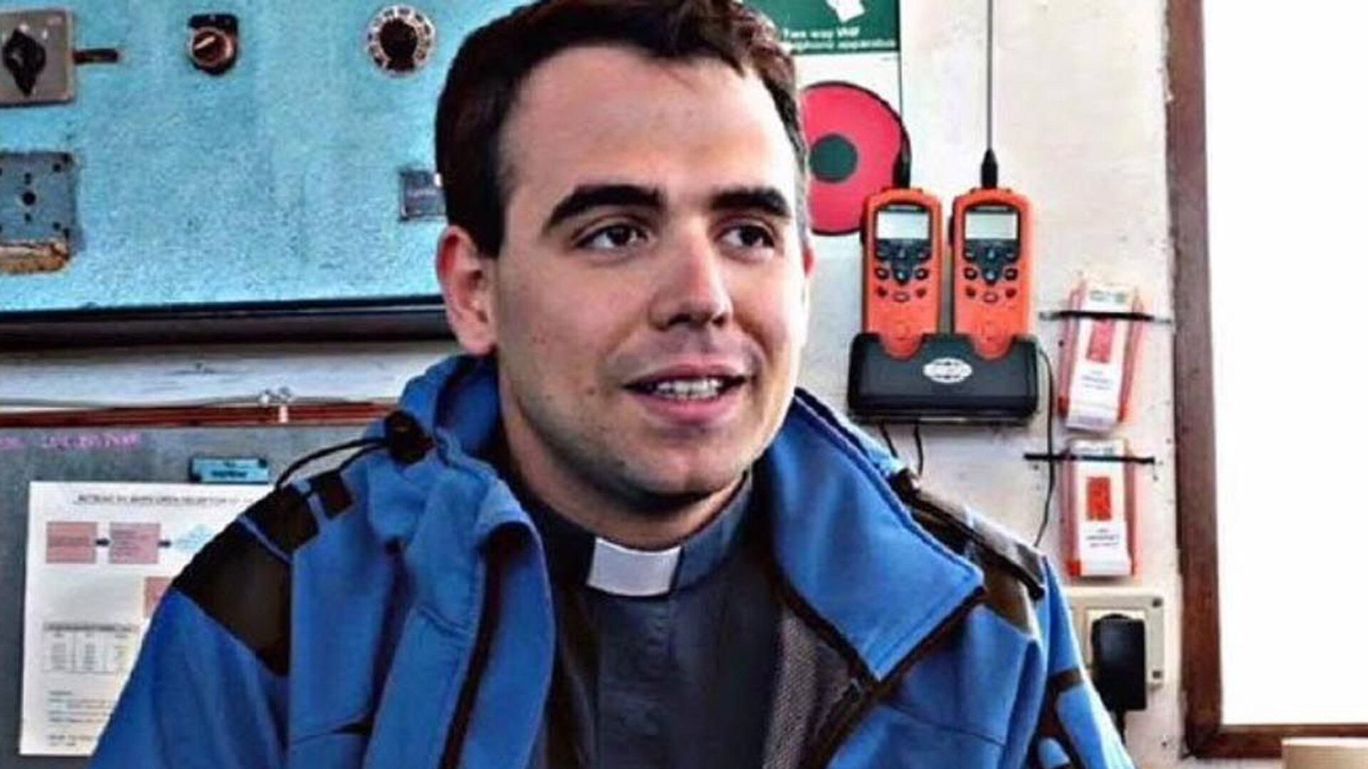 El sacerdote Mattia Ferrari, el coordinador del encuentro de los movimientos sociales en la Santa Sede es considerado