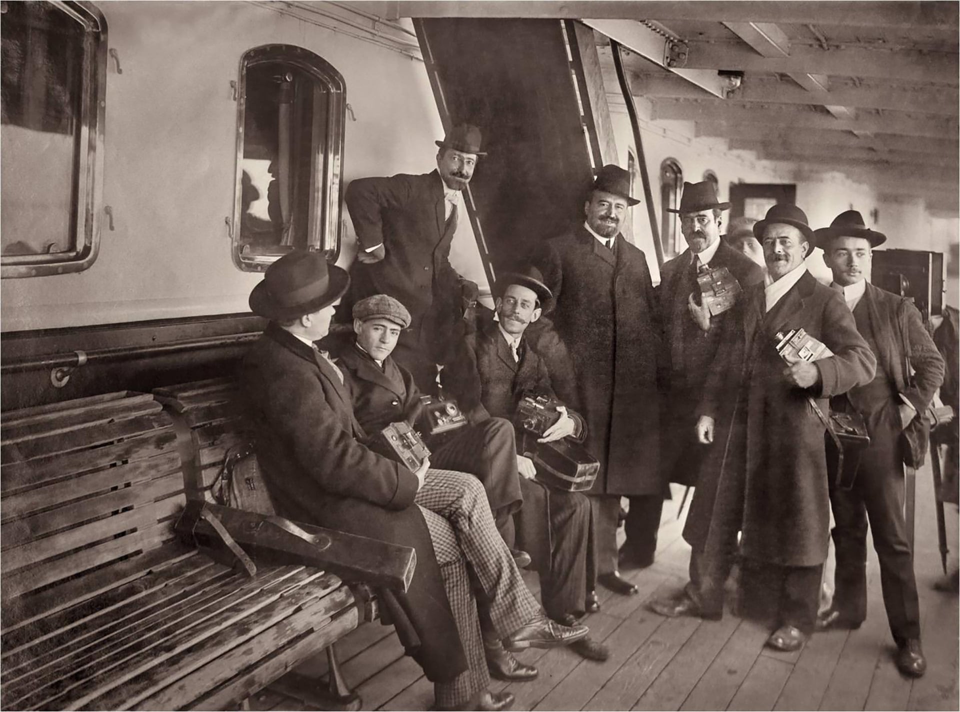 Llegó a Buenos Aires en 1909 y sus conferencias fueron un suceso