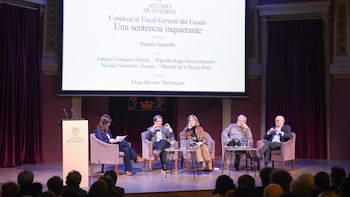 García Ortiz reaparece en un