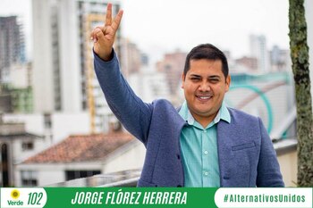 Jorge Flórez, candidato a la