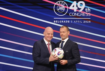 FIFA pondrá en discusión un plan de financiación y la UEFA salió al cruce: "No le corresponde a la FIFA venderlo" (Foto: EFE/EPA/ANDREJ CUKIC)