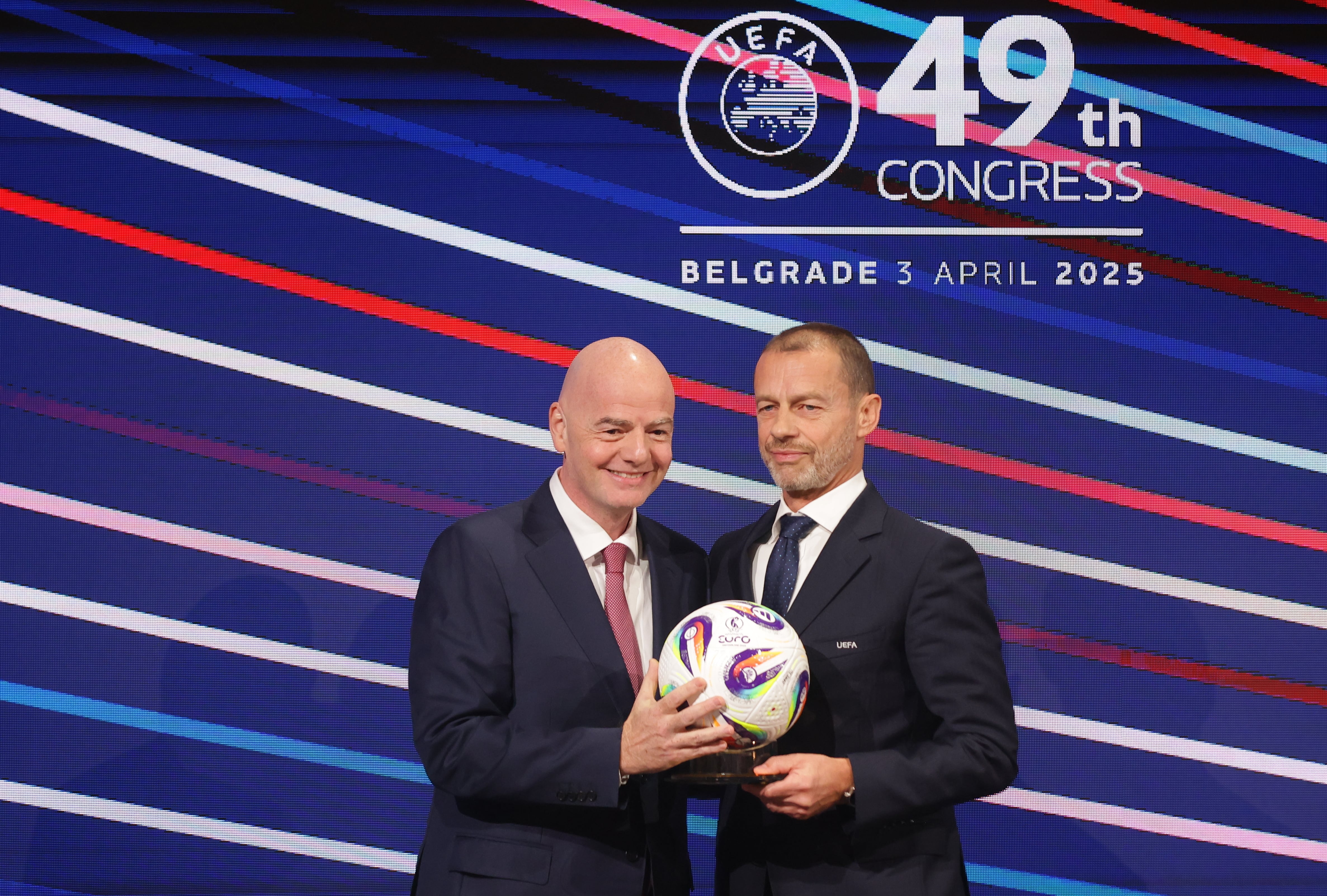 Aleksander Ceferin es el presidente de la UEFA, el organismo que sentó su postura en contra de lo sucedido (Foto: EFE/EPA/ANDREJ CUKIC)