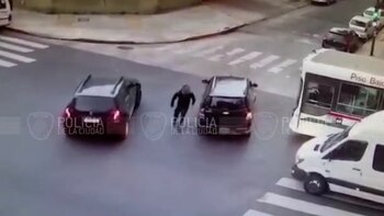 Discutió con un colectivero y