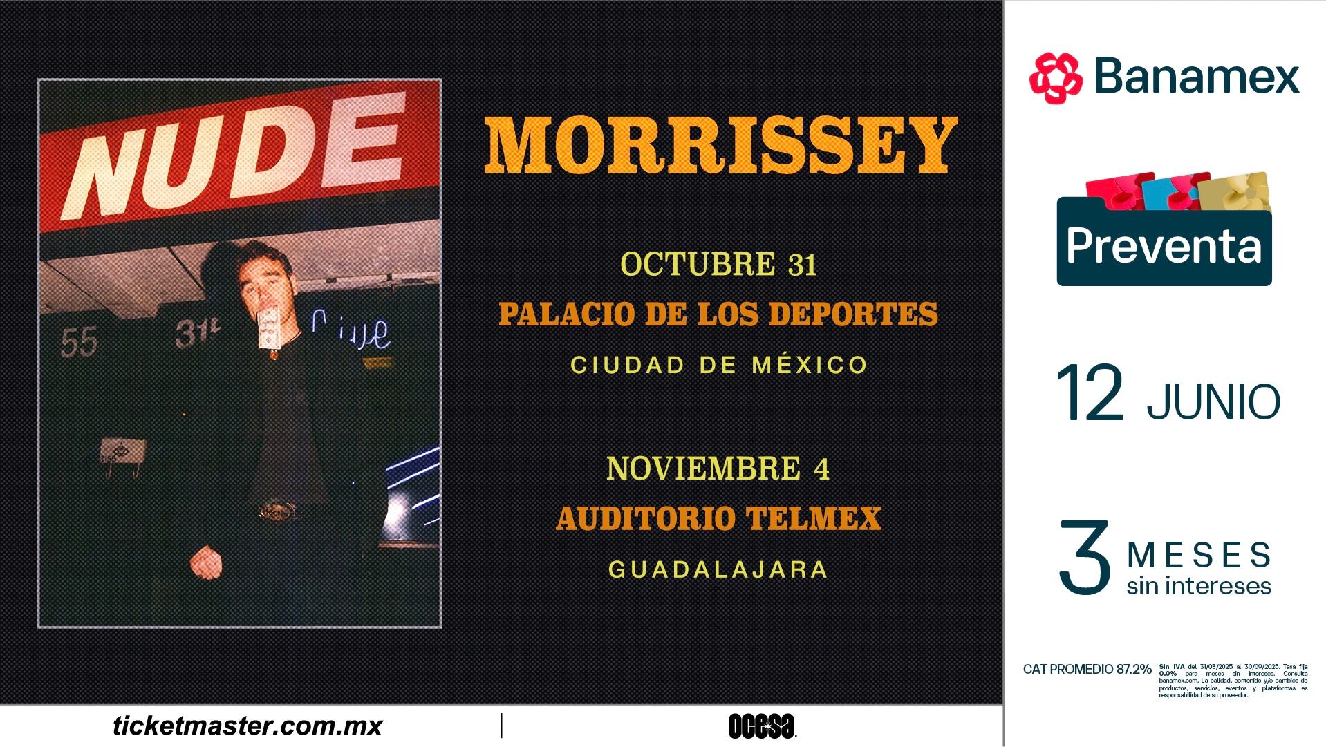 Cartel oficial. (Ocesa)