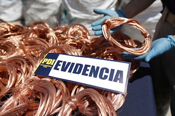 El contrabando de cobre es un delito que viene al alza en el norte chileno.