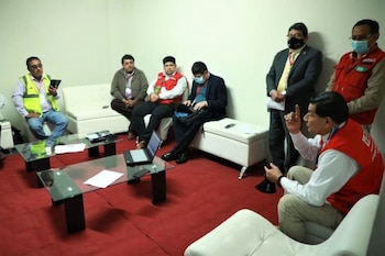 Reunión de gremios con representantes