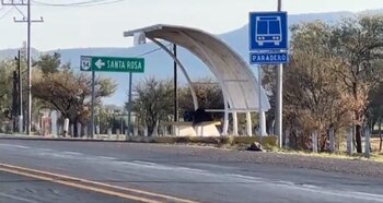 Zona donde fueron hallados los