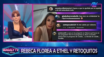 Rebeca Escribns recebeu reação negativa ao defender seus elogios a Janet Barboza:
