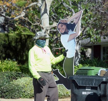 La gigantografía de Ana de