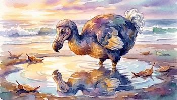 El dodo, bajo una nueva mirada: qué reveló un estudio sobre su inteligencia y hábitos