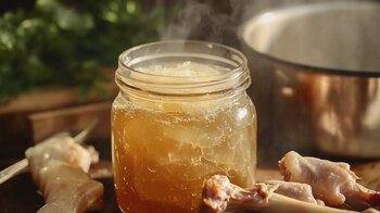 Colágeno casero en forma de