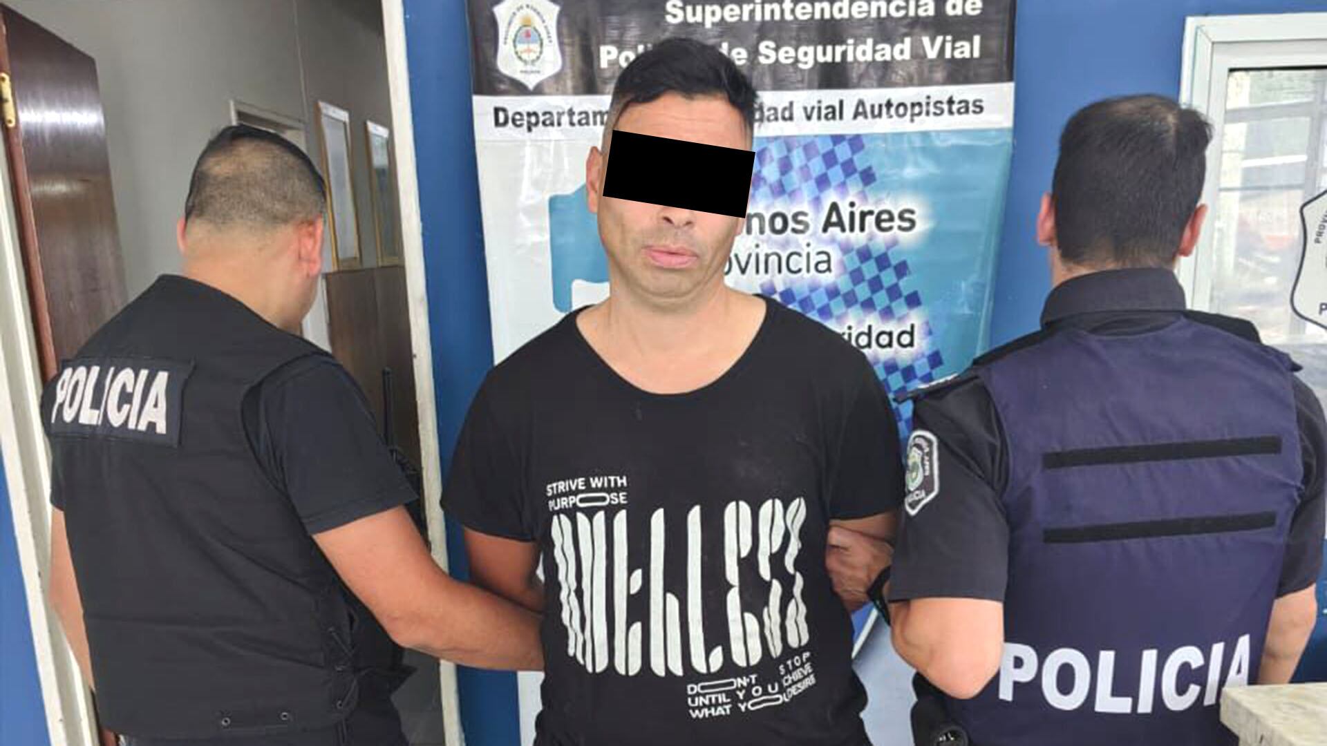 Benítez tras su arresto