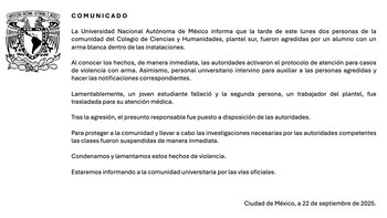 Uno de los lesionados durante