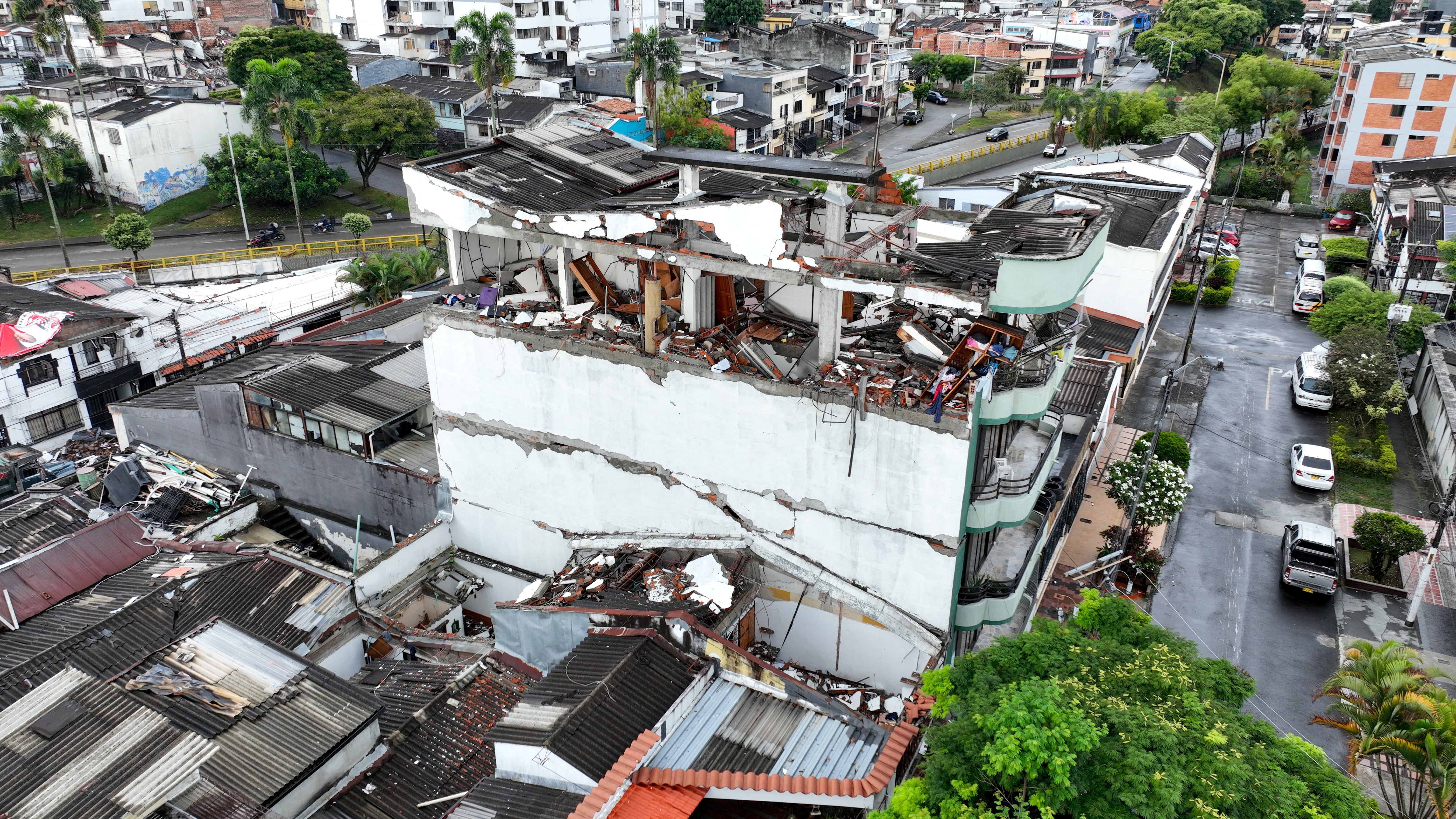 452.782 personas y 213.400 familias resultaron afectadas por el terremoto - crédito Juan Felipe León/Reuters