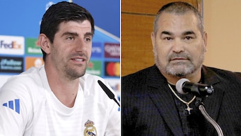 Courtois repudió los dichos de