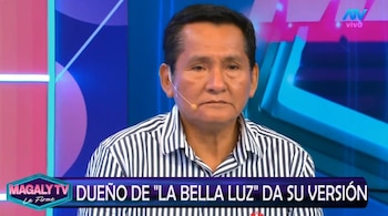Filtran audio de Óscar Custodio y desata indignación por su reacción ante denuncia de Naldy Saldaña. Captura: Magaly TV La Firme.
