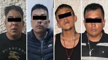 Los sujetos cayeron en calles