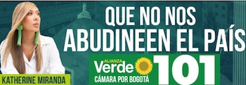 Campaña Katherine Miranda
Twitter - @MirandaBogota