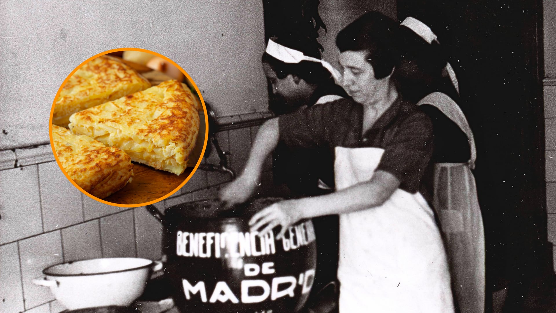 La tortilla de patatas sin patatas nacida del hambre que fascina a los británicos