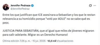 - crédito @JenniferPedraz/X
