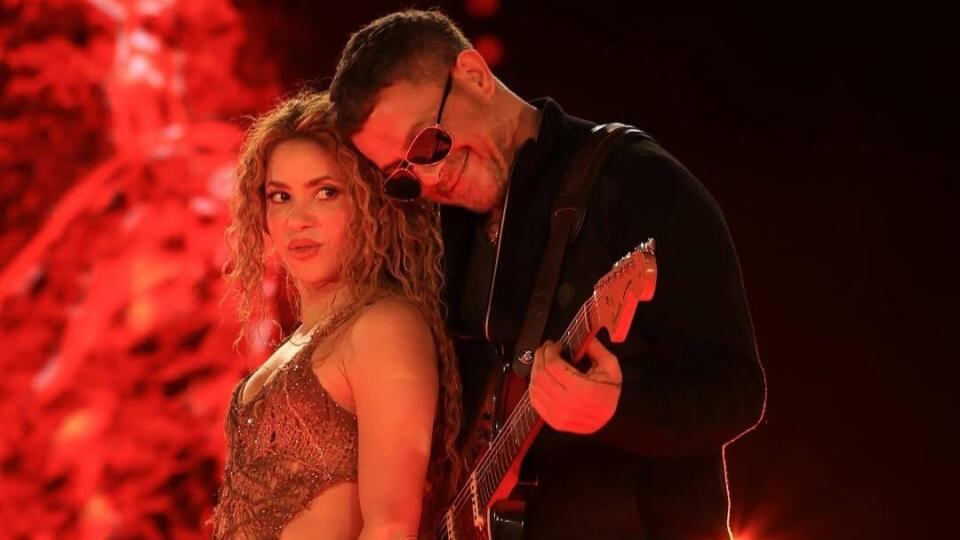 Shakira se volvió a juntar para colaborar con Alejandro Sanz en una canción, por primera vez desde 2005 - crédito @alejandrosanz/Instagram