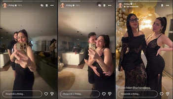 La especulación sobre un posible embarazo de Frida Sofía inició cuando compartió videos acompañada de un hombre cuya identidad permanece desconocida (IG)
