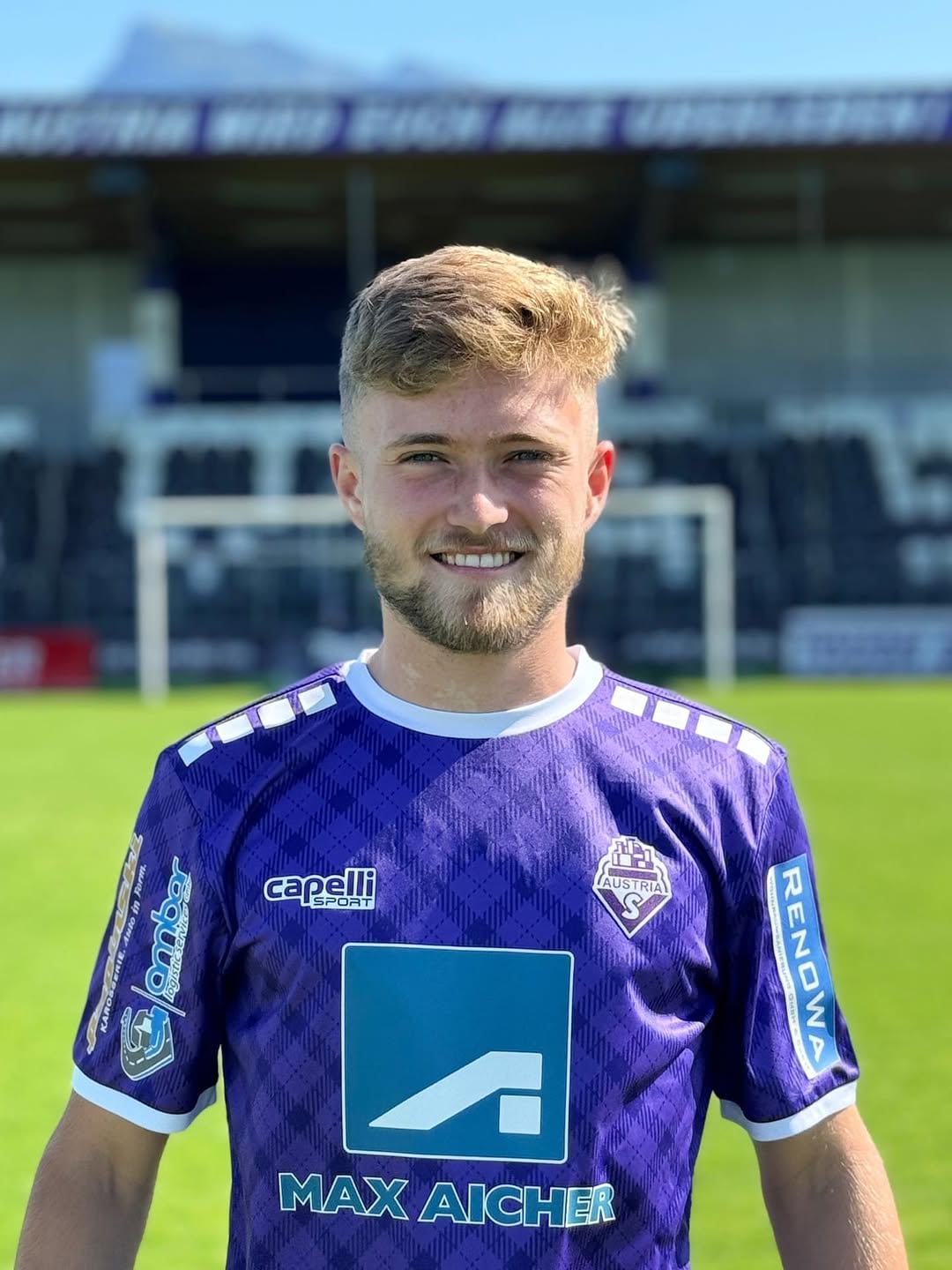 Mathew Collins actualmente es jugador de futbol en Austria. (Instagram)