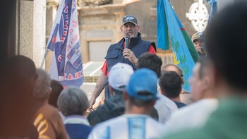 "Que se banque la interna": Cúneo desafió a Máximo Kirchner en un acto de homenaje a José Ignacio Rucci