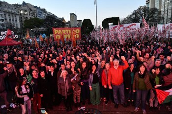Cierre de campaña del Frente