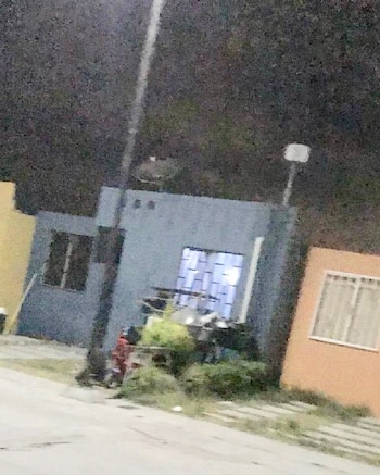 La casa donde fue capturado