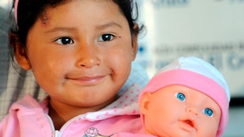 Vanesa tenía 3 años cuando