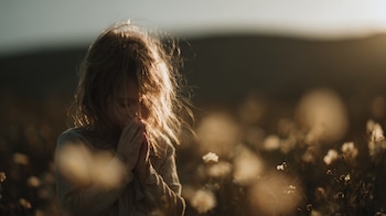 Educación religiosa, ceremonia espiritual, unión familiar, creencias culturales, momento solemne, recogimiento, tradición sagrada, aprendizaje moral. - (Imagen Ilustrativa Infobae)