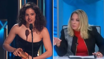 Rosalía revive el meme de la doctora Polo en pleno discurso de los Latin Billboard: “Ningún hello, ni ningún good afternoon”