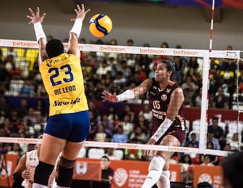 Thaisa Mc Leod brilló en la victoria de Atenea ante Universitario.