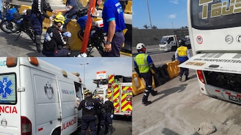 Línea Amarilla: triple choque destroza