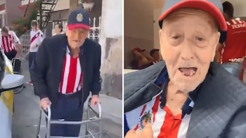 Abuelito de 103 años cumplió