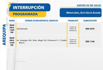 Seal realizará trabajos de mantenimiento