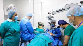 Médicos suecos y españoles realizan