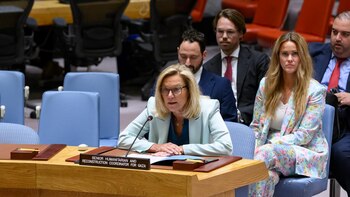 Una enviada de la ONU