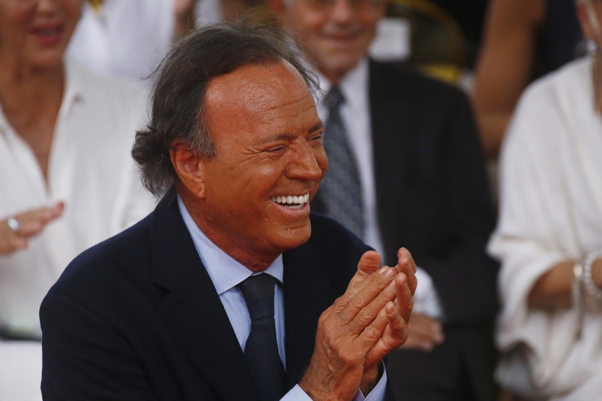 Julio Iglesias en una foto de archivo tomada en 2016. (EFE/Thais Llorca)