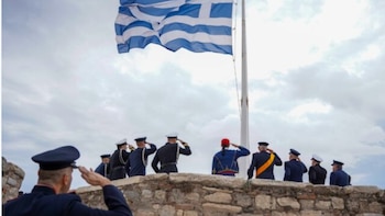Un militar del Ejército de