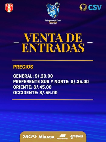 Precio de las entradas para